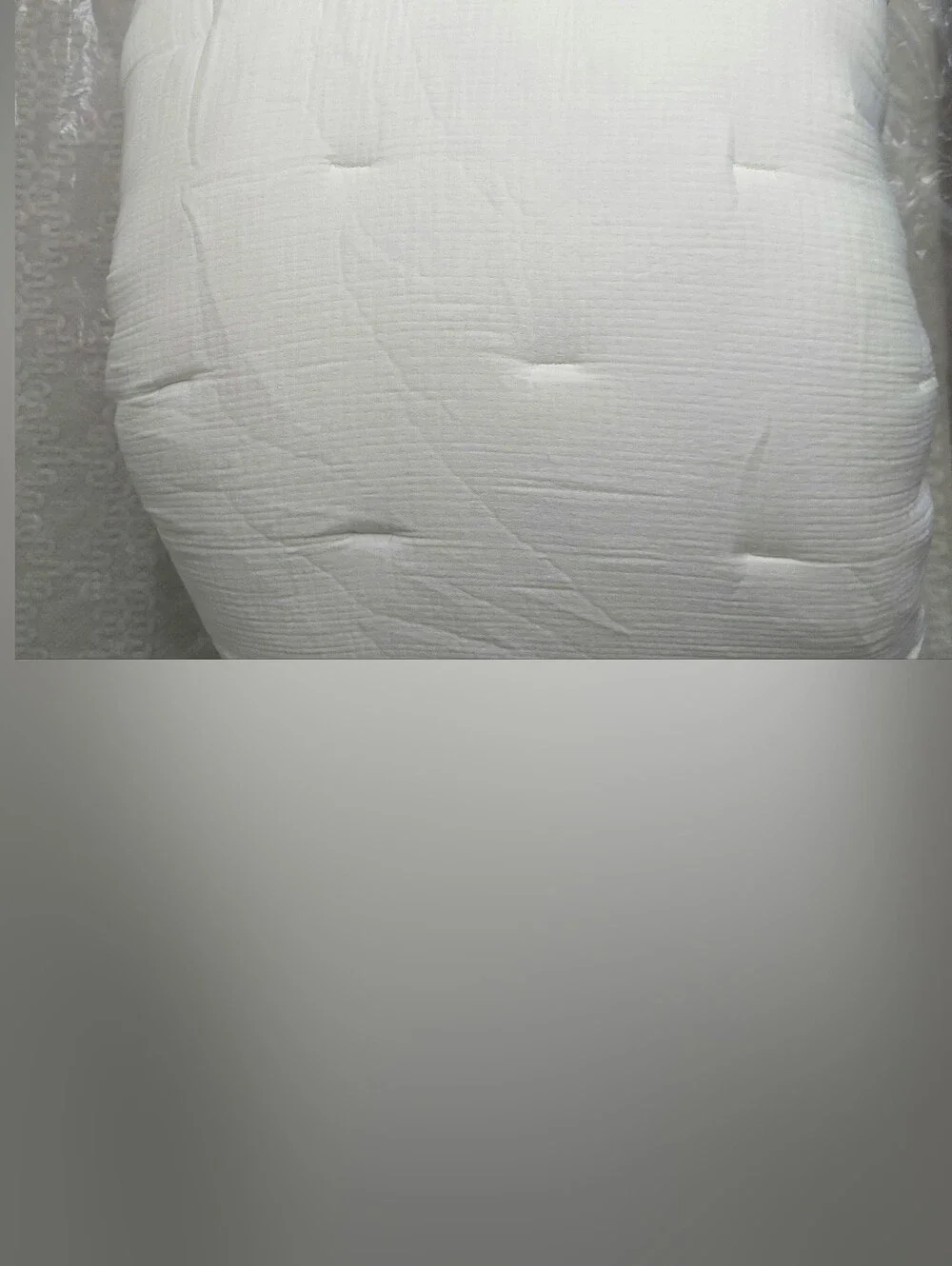 Quince Organic Airy Gauze Ivory Dream Quilt! King/ Cal King (612)